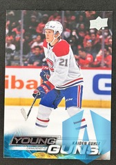 2022-23 Upper Deck Young Guns Kaiden Guhle #480 Rookie Montreal Canadiens